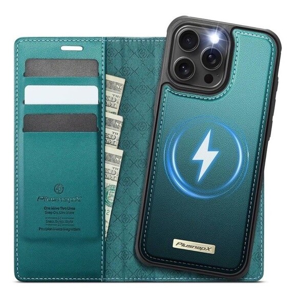 For iPhone 15 Pro Max Detachable Wallet Case with Magsafe NEW - Picture 1 of 4